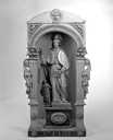 niche, statuette-reliquaire : saint Eloi