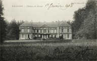 château du Montet (paysages du canal du Centre)