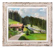 tableau : la ferme de Sous les Roches ou du Bois de Ban