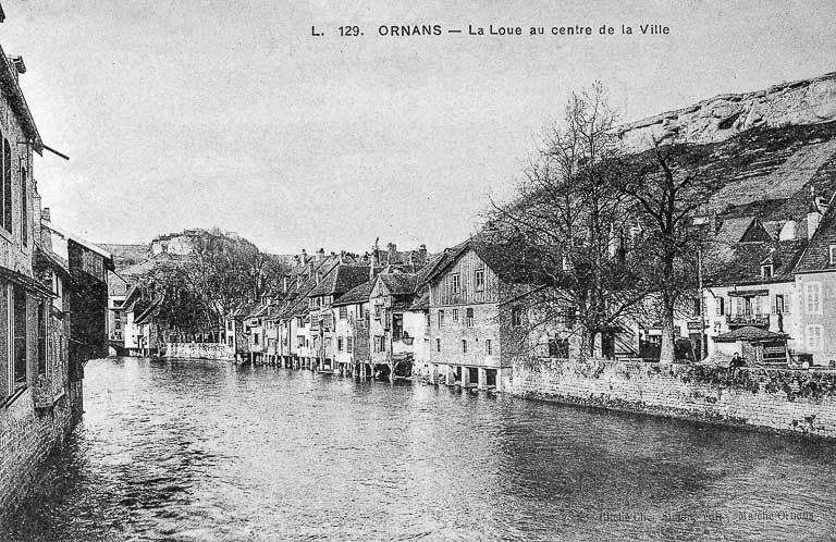 présentation de la commune d'Ornans