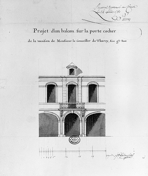 hôtel de Maîche, puis de Thurey
