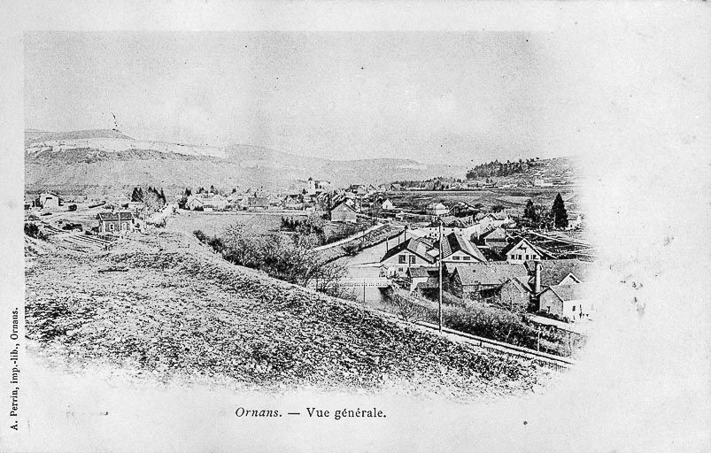 présentation de la commune d'Ornans