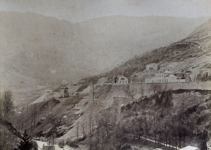 gare de Saint-Claude (voie ferrée Andelot - La Cluse)