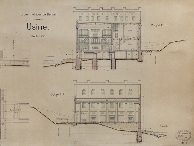centrale hydroélectrique du Refrain