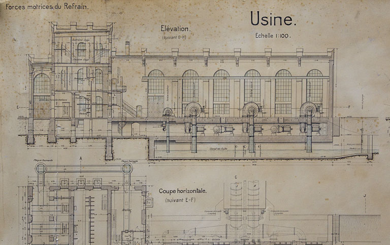 centrale hydroélectrique du Refrain