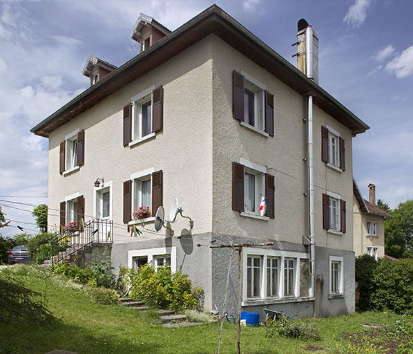maison et atelier d'horlogerie de Paul Poupeney