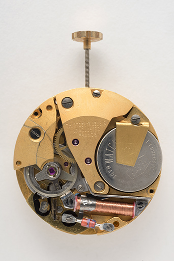 mécanisme d'horloge (mouvement de montre électromécanique Lip R 148)
