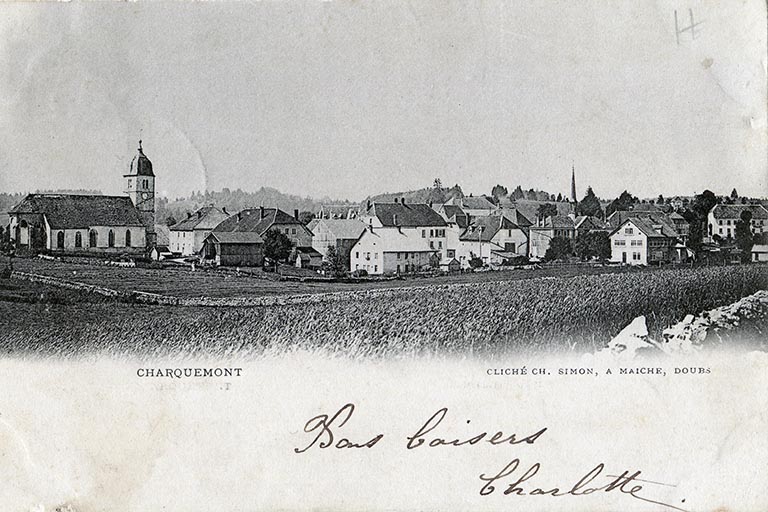 usine d'horlogerie (usine de montres et de fournitures pour l’horlogerie) Binétruy et hôtel de la Poste