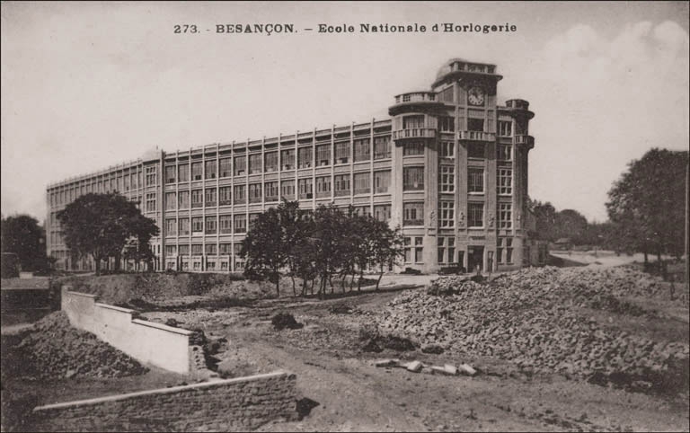 école professionnelle dite École nationale d'Horlogerie puis lycée polyvalent Jules Haag