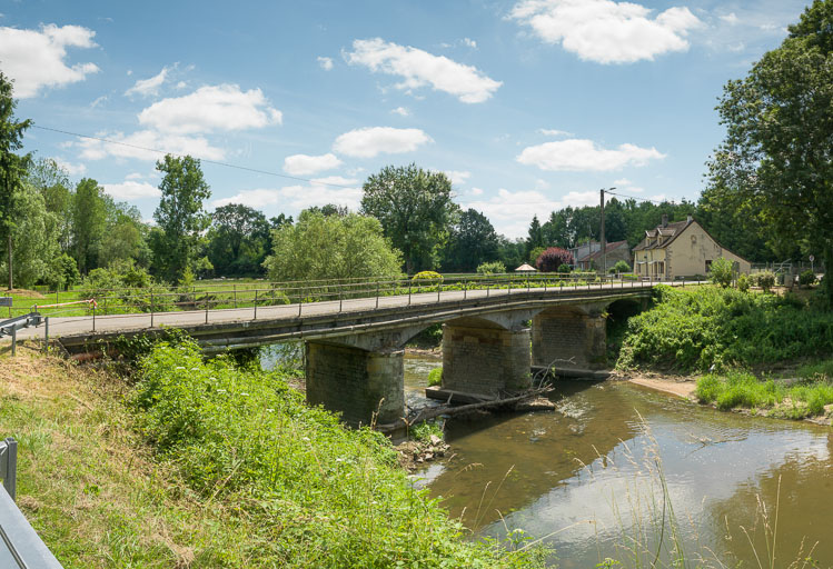 écart du Montet (paysages du canal du Centre)