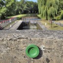pont sur l'écluse 21 du versant Loire, dite de Fleury (canal du Nivernais)