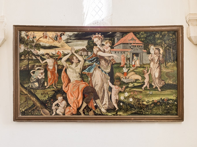 tableau : Les Bienfaits de la Foi, de l'Espérance et de l'Amour Véritable