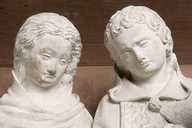 groupe sculpté : la Mise au tombeau