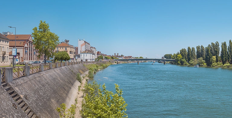 quai Saint-Cosme ; ancien bas-port Saint-Cosme