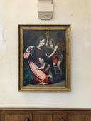 tableau : Vierge avec l'Enfant Jésus et saint Jean-Baptiste