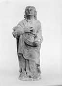 statues en pendant (statuettes) : Vierge (la), saint Jean