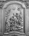 bas-relief : le Baptême du Christ