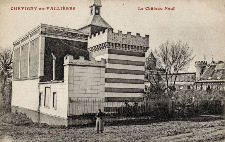 ferme de vigneron puis château des Tourelles