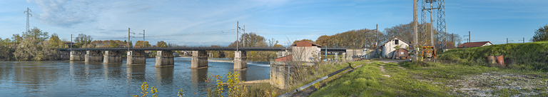 pont ferroviaire d'Auxonne