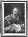 tableau : le Sommeil de l'Enfant Jésus