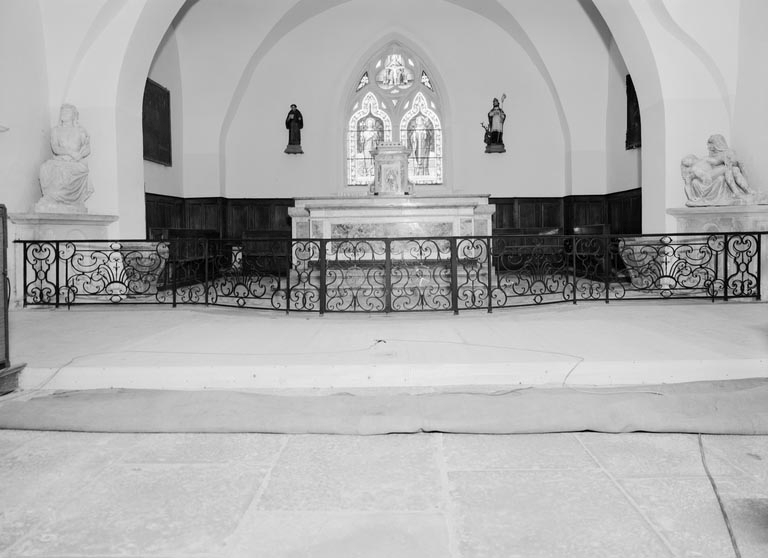 clôture de choeur