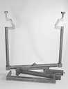 instrument de préparation (support de niveau à enjambement)