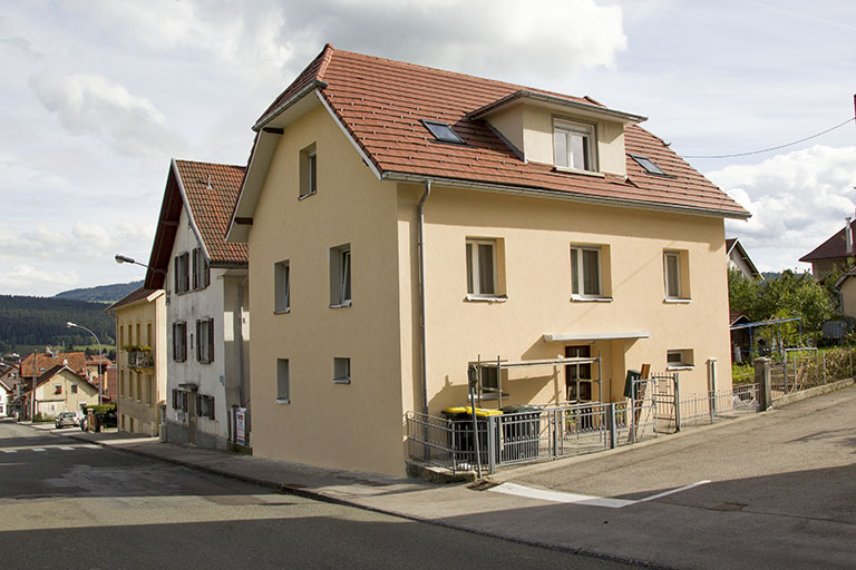 maison et atelier d'horlogerie de la coopérative La Montre