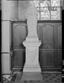 statues (2, en pendant, petite nature) : Vierge, saint Joseph
