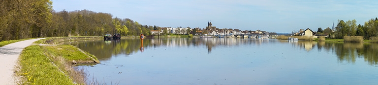 Les conséquences du passage de la Saône dans la commune de Saint-Jean-de-Losne