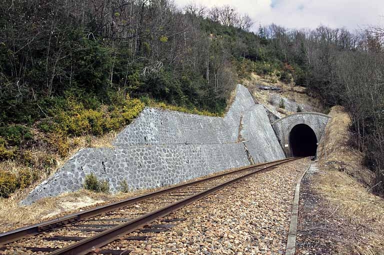 2 tunnels dits souterrains de Sous la Côte et des Frettes (voie ferrée Andelot - La Cluse)