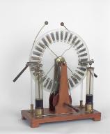 instrument de démonstration en électrostatique n° 3 : machine de Wimshurt