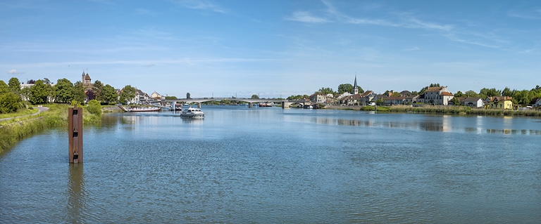 Les conséquences du passage de la Saône dans la commune de Losne