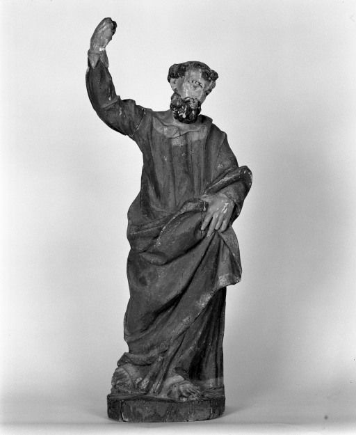 statue (2, en pendant, statuette) : saint Pierre, saint Paul