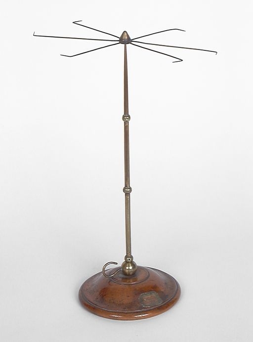 instrument de démonstration en électrostatique n° 2 : tourniquet électrique