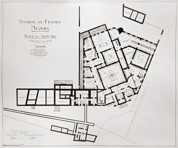 logis abbatial de Saint-Martin, puis hôtel de La Rochefoucauld, puis succursale départementale de la Banque de France