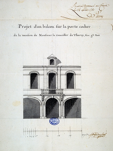 hôtel de Maîche, puis de Thurey