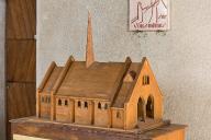 maquette tirelire de l'église