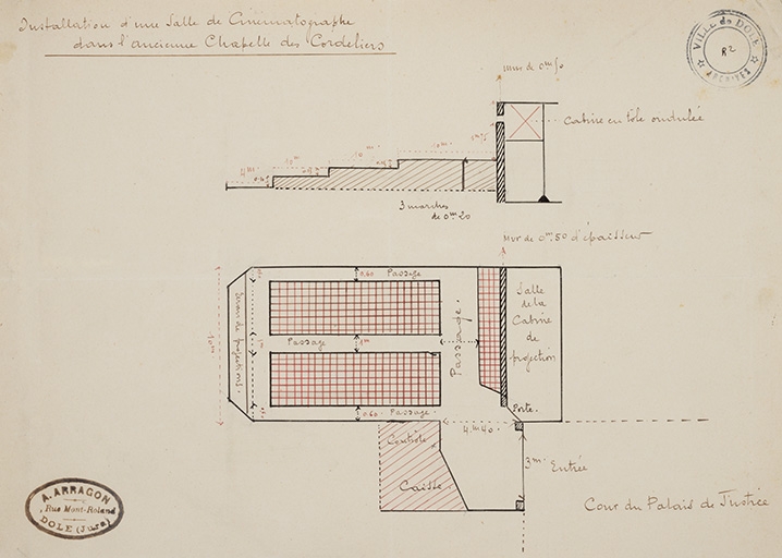les salles de spectacle de Dole