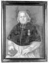 tableau : portrait du curé Marion