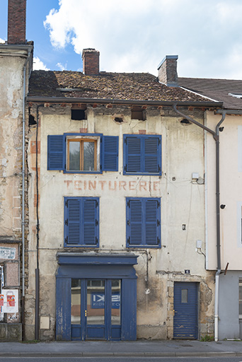 immeuble, atelier de teinturerie