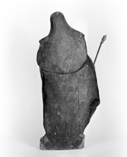 statue (statuette) : sainte Claire d'Assise