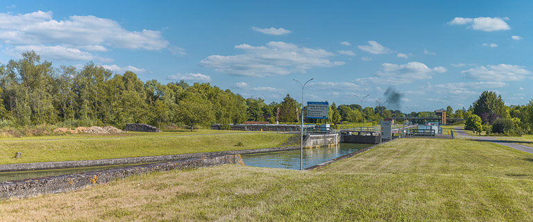 site de l'écluse de Seurre