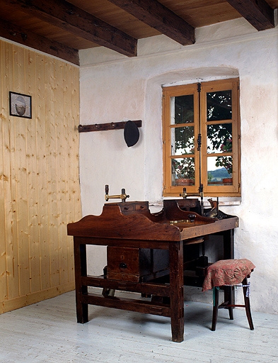 matériel professionnel (établi de lapidaire)