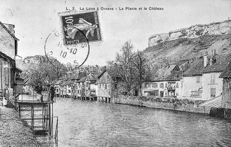 présentation de la commune d'Ornans
