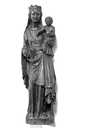 statue : Vierge à l'Enfant dite Notre-Dame des forges