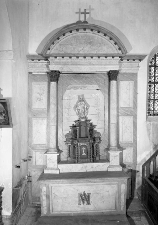 autel (2), retable (2, en pendant, autel secondaire, autel tombeau, retable architecturé)