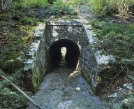 pont ferroviaire à voûte en rouleaux à ressauts (voie ferrée Andelot - La Cluse)