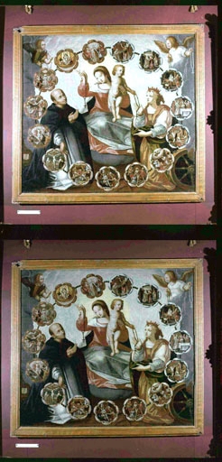 tableau : le Rosaire