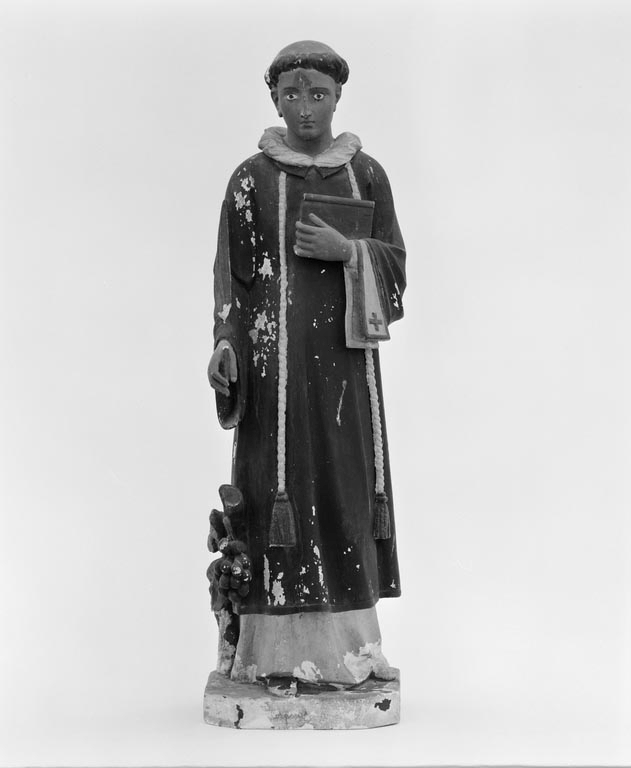 statue (statuette) : saint Vincent