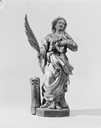 statue : sainte Barbe